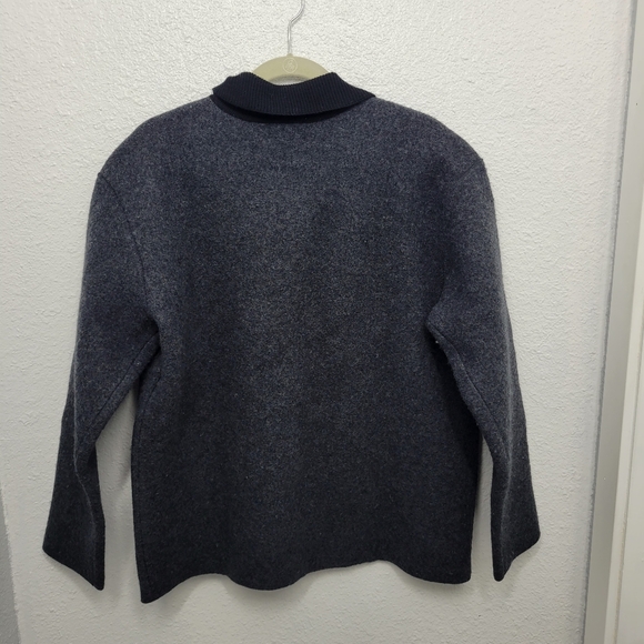 New J Crew Collection Barn Jacket™ sweater in boiled wool CM692 Size M $368 - Picture 7 of 12